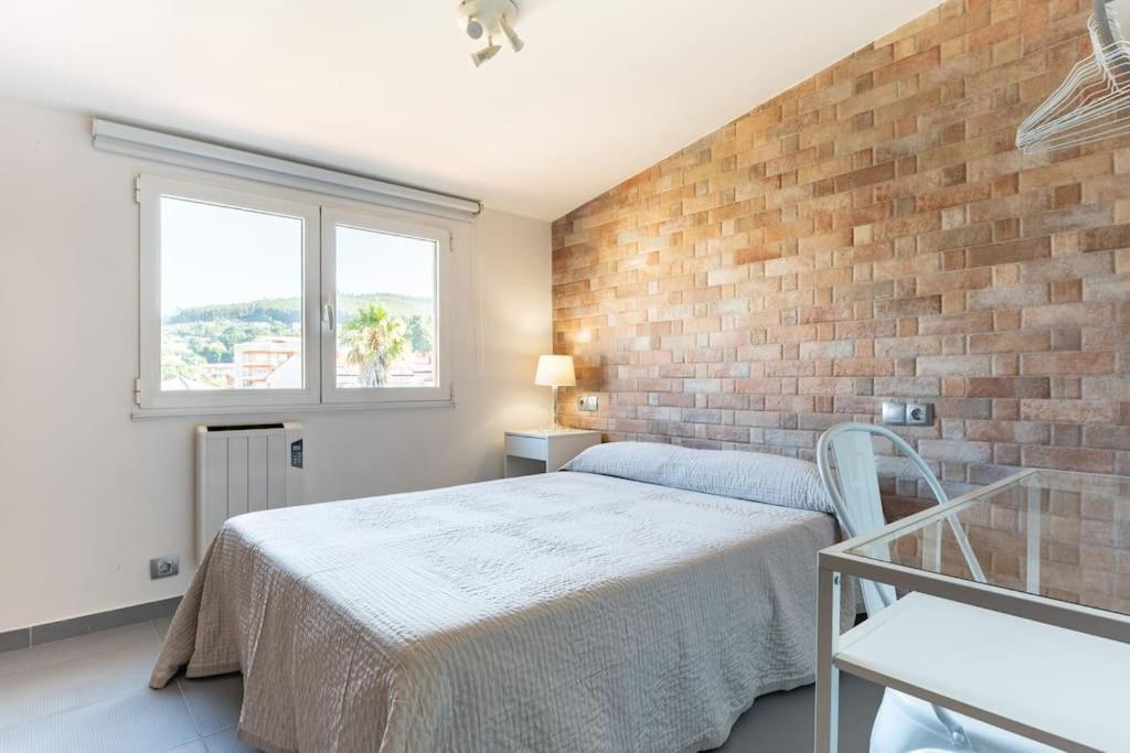 Apartamento Sanxenxo Centro Apartment Bagian luar foto