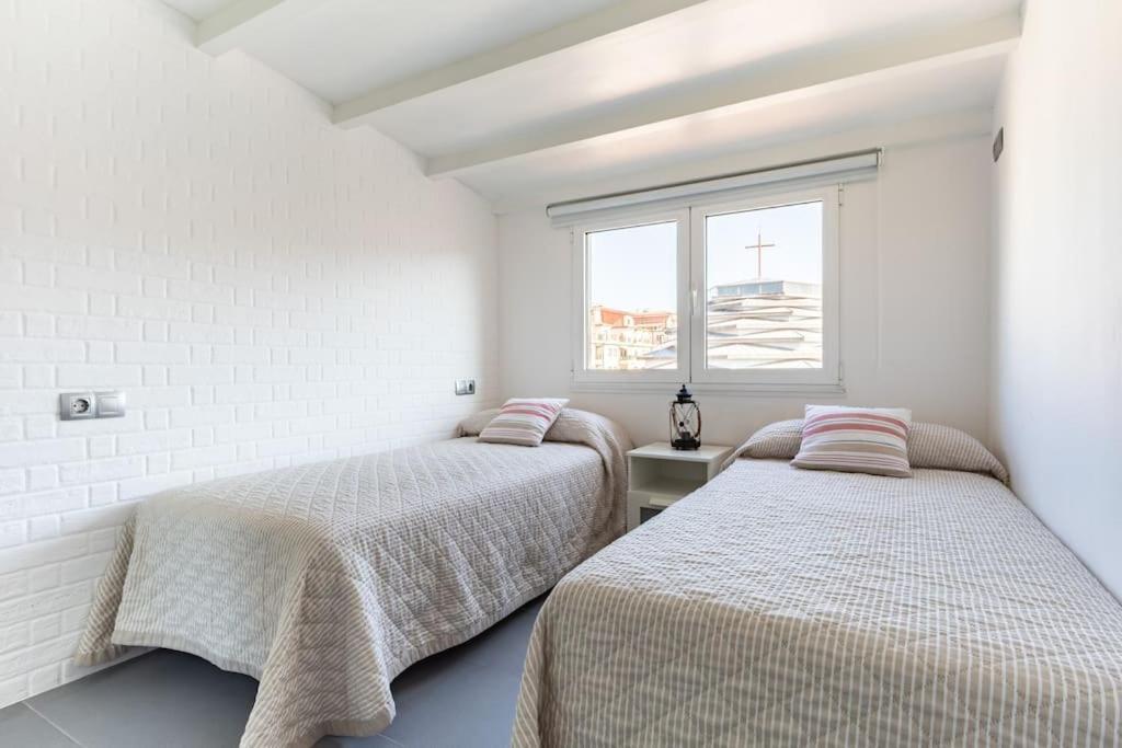 Apartamento Sanxenxo Centro Apartment Bagian luar foto