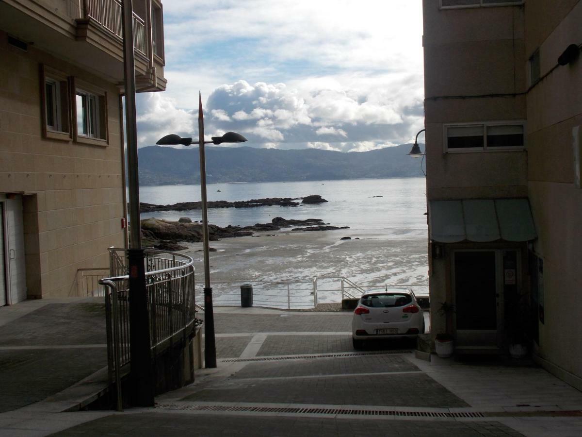 Apartamento Sanxenxo Centro Apartment Bagian luar foto