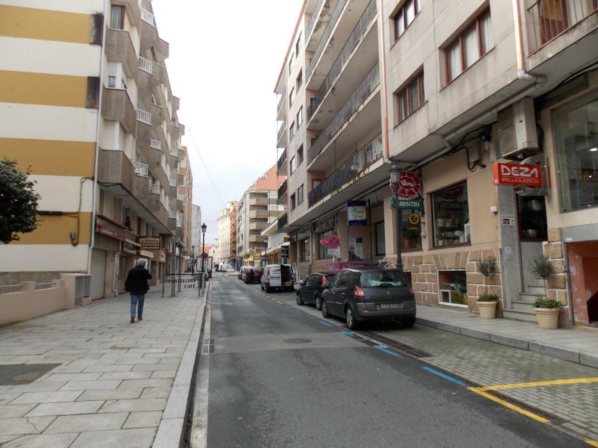 Apartamento Sanxenxo Centro Apartment Bagian luar foto